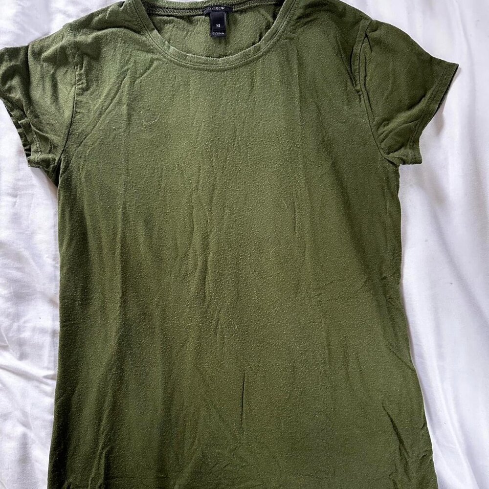 Womens Xs Olive Green J
